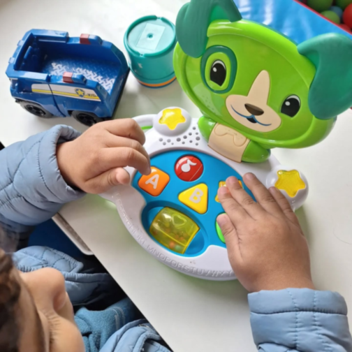 Laptop Interactiv pentru Copii cu Sunete de Animale și Activități Educative