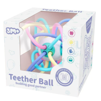 Mingea Senzorială Manhattan – Jucărie de Dentiție și Stimulare Timpurie | image