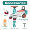 Mașinuță Ride-On de Curățenie cu Accesorii Interactive