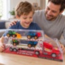 Camion transportor mare cu 4 tractorașe, 45 cm