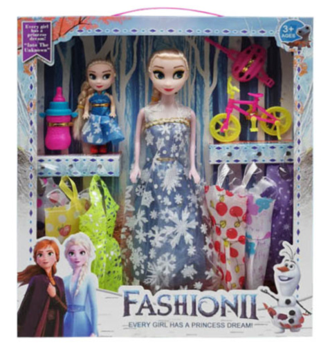 Ana cu 6 Ținute și Bicicletă 