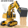 Excavator cu Telecomandă și Efecte de Fum și Lumină, Scara 1:14