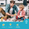 Set de Construcție 6 în 1 Navetă Spațială și Rachetă – 1000+ Piese