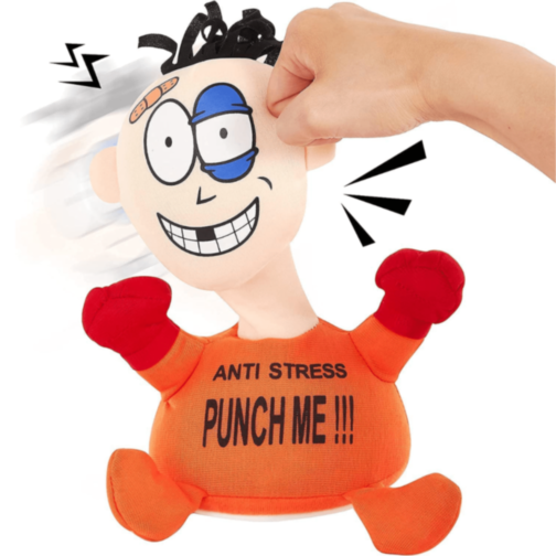 Jucărie Antistres Punch Me Păpușă Interactivă Amuzantă (culoare aleatorie)