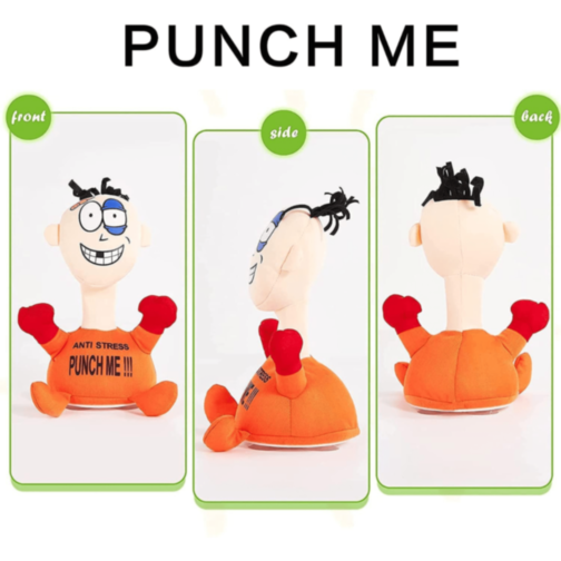 Jucărie Antistres Punch Me Păpușă Interactivă Amuzantă (culoare aleatorie)