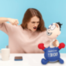 Jucărie Antistres Punch Me Păpușă Interactivă Amuzantă (culoare aleatorie)
