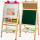 Tablă Educativă Pliabilă din Lemn | Design Pisicuță, Suprafață Dublă Magnetică și Creta | image