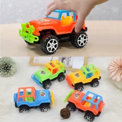 1buc. Mașinuță off-road pentru copii, jeep de jucărie colorat (culoare aleatorie) | image