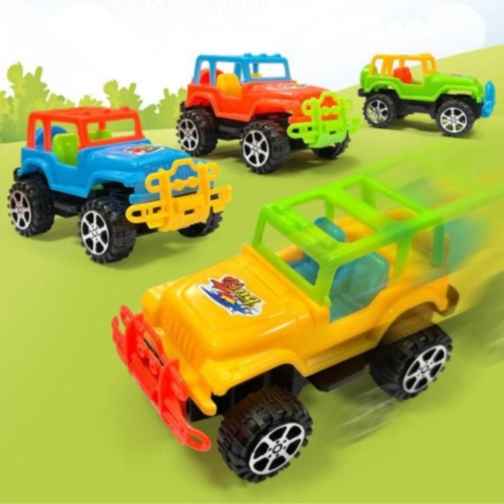 1buc. Mașinuță off-road pentru copii, jeep de jucărie colorat (culoare aleatorie)