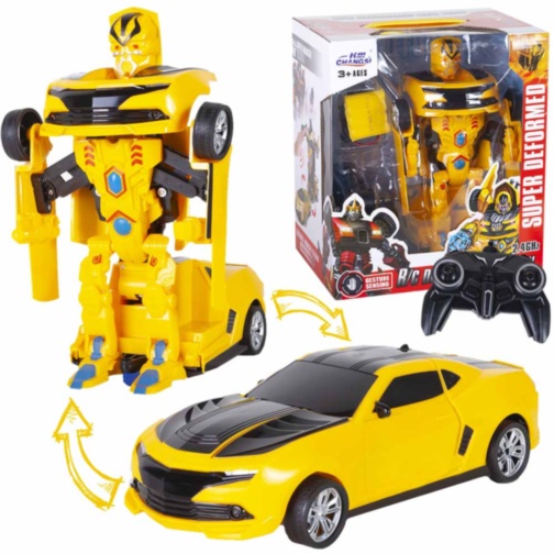 Bumblebee Transformabil in Mașină, Teleghidat, cu Baterii Reîncărcabile