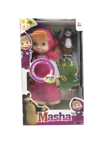 16 inch doll with music,bear,card