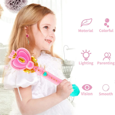 Baghetă magică cu bule și lumini | image