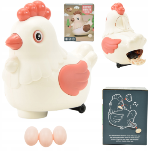 Găină Interactivă cu Oua și Sunet
