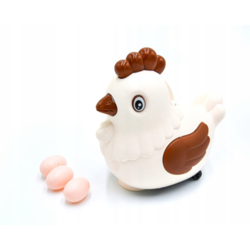 Găină Interactivă cu Oua și Sunet