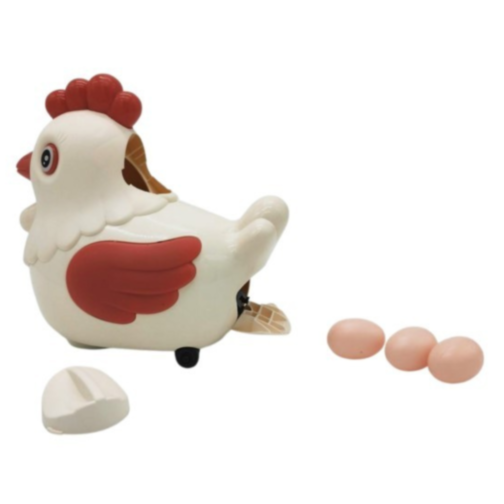 Găină Interactivă cu Oua și Sunet