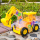 Excavator Mecanic Transparent cu Efecte Luminoase și Sunete | image