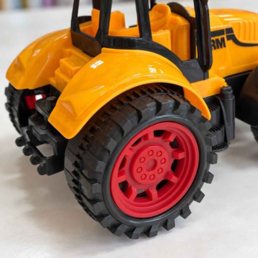 Tractor de jucărie cu inerție pentru mici fermieri