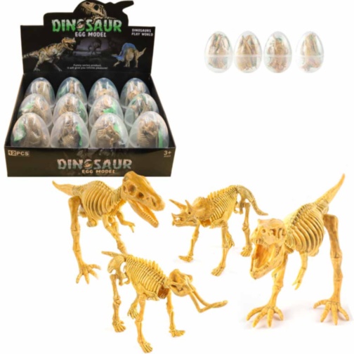 Schelet Dinozaur în Ou
