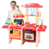 Bucătărie Interactivă pentru Copii cu Efecte Realiste și Set de 45 de Piese