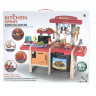 Bucătărie Interactivă pentru Copii cu Efecte Realiste și Set de 45 de Piese