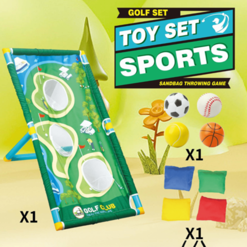 Set Golf pentru Copii cu Mingi, Crose și Ținte
