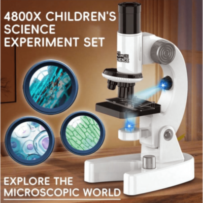 Microscop Optic pentru Copii cu Set Experimente | image