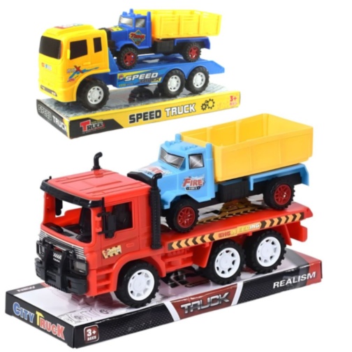 Camion transportor auto cu basculantă pentru copii (culoare aleatorie)