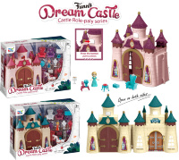 Castel Medieval cu Figurine, Mobilă și Accesorii, sunete și lumini