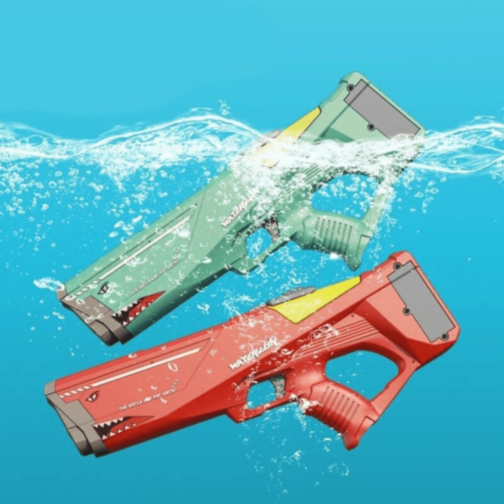 Pistol Electric cu Apă Reîncărcabil – Jet Puternic până la 12m, 550ml (culoare aleatorie) 