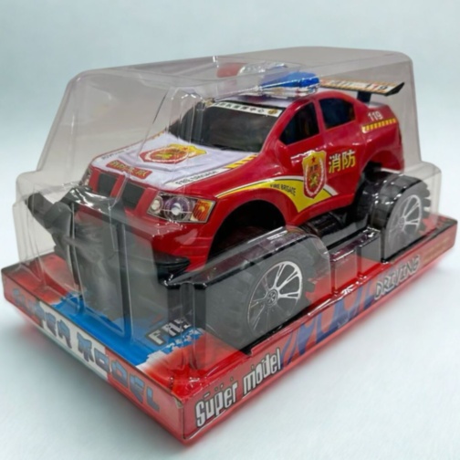 Mașină off-road intervenție pentru copii cu roți mari (culoare aleatorie)