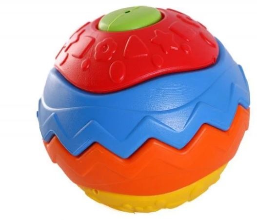 Mingea Puzzle pentru Bebeluși, 17cm