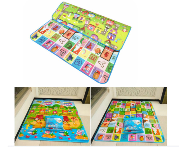 Covoraș Educativ Față-Verso pentru Copii, 60x90 cm