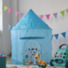 Cort de Joacă Castel Albastru pentru Copii – Aventură și Imaginație Acasă sau în Aer Liber
