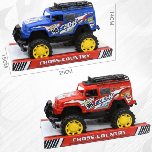 Mașinuță Cross-Country cu Roți Mari (culoare aleatorie) Mașinuță Cross-Country cu Roți Mari (culoare aleatorie)