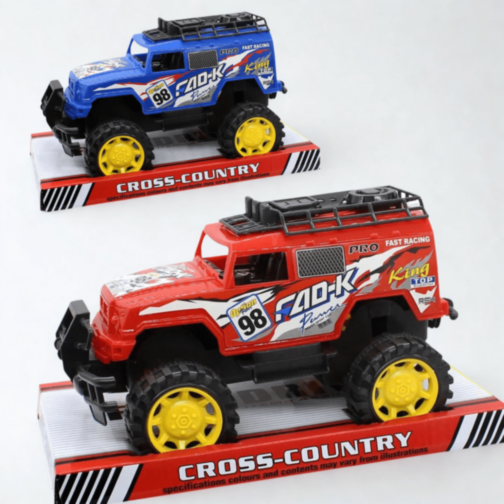 Mașinuță Cross-Country cu Roți Mari (culoare aleatorie) Mașinuță Cross-Country cu Roți Mari (culoare aleatorie)