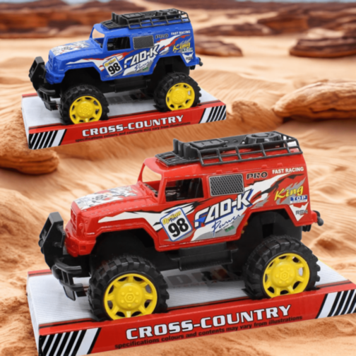 Mașinuță Cross-Country cu Roți Mari (culoare aleatorie) Mașinuță Cross-Country cu Roți Mari (culoare aleatorie)