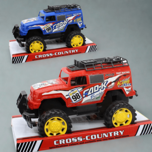 Mașinuță Cross-Country cu Roți Mari (culoare aleatorie) Mașinuță Cross-Country cu Roți Mari (culoare aleatorie)