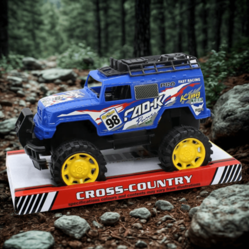 Mașinuță Cross-Country cu Roți Mari (culoare aleatorie) Mașinuță Cross-Country cu Roți Mari (culoare aleatorie)