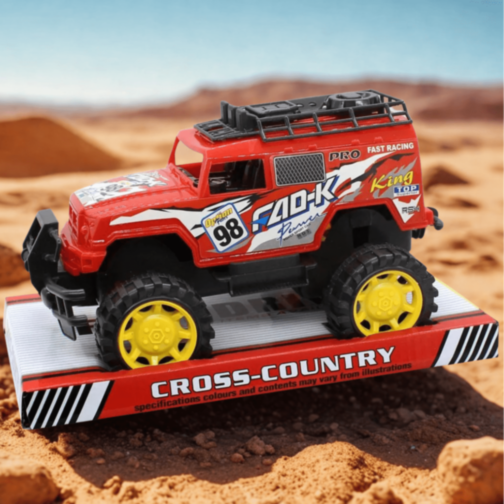 Mașinuță Cross-Country cu Roți Mari (culoare aleatorie) Mașinuță Cross-Country cu Roți Mari (culoare aleatorie)