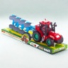 Tractor jucărie pentru copii cu plug agricol (culoare aleatorie)