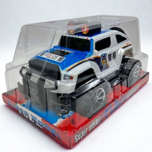 Mașină off-road poliție pentru copii cu roți mari (culoare aleatorie)