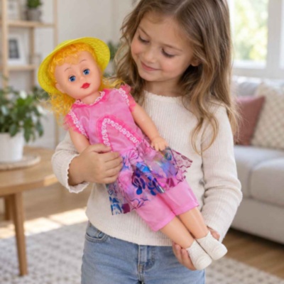 Păpușă muzicală de 53 cm cu ochi mobili | image
