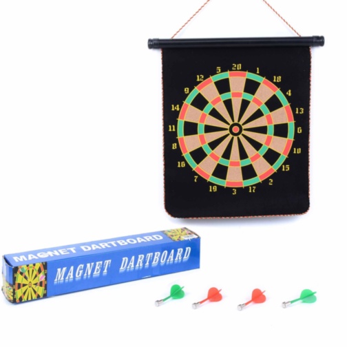Darts Magnetic cu 4 Săgeți, 31cm 