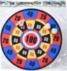 Darts Velcro din Material cu 3 Mingi, 36cm