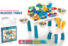 Masa cu Scăunel și 100 Blocuri de Construcție