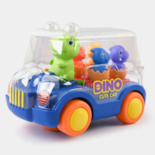 Autobuz Interactiv Dinozaur – Lumini și Sunete Magice (culoare aleatorie)