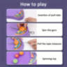 Arena Titirezilor Gyro – Joc Interactiv de Competiție (culoare aleatorie)