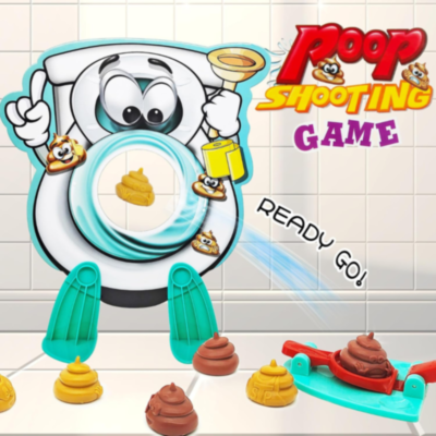Poop Shooting Game – Joc Amuzant de Îndemânare pentru Copii și Familie | image