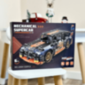 Mașină Supercar Mecanică cu Funcție Pull-Back, Set de 520 Piese 