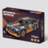 Mașină Supercar Mecanică cu Funcție Pull-Back, Set de 520 Piese 